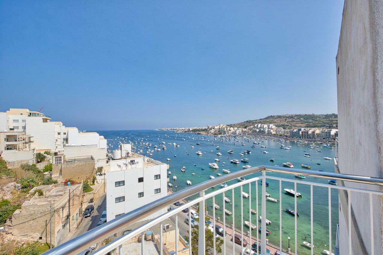 セント・ポールズ・ベイHv12 - Sea Front Penthouseアパートメント エクステリア 写真